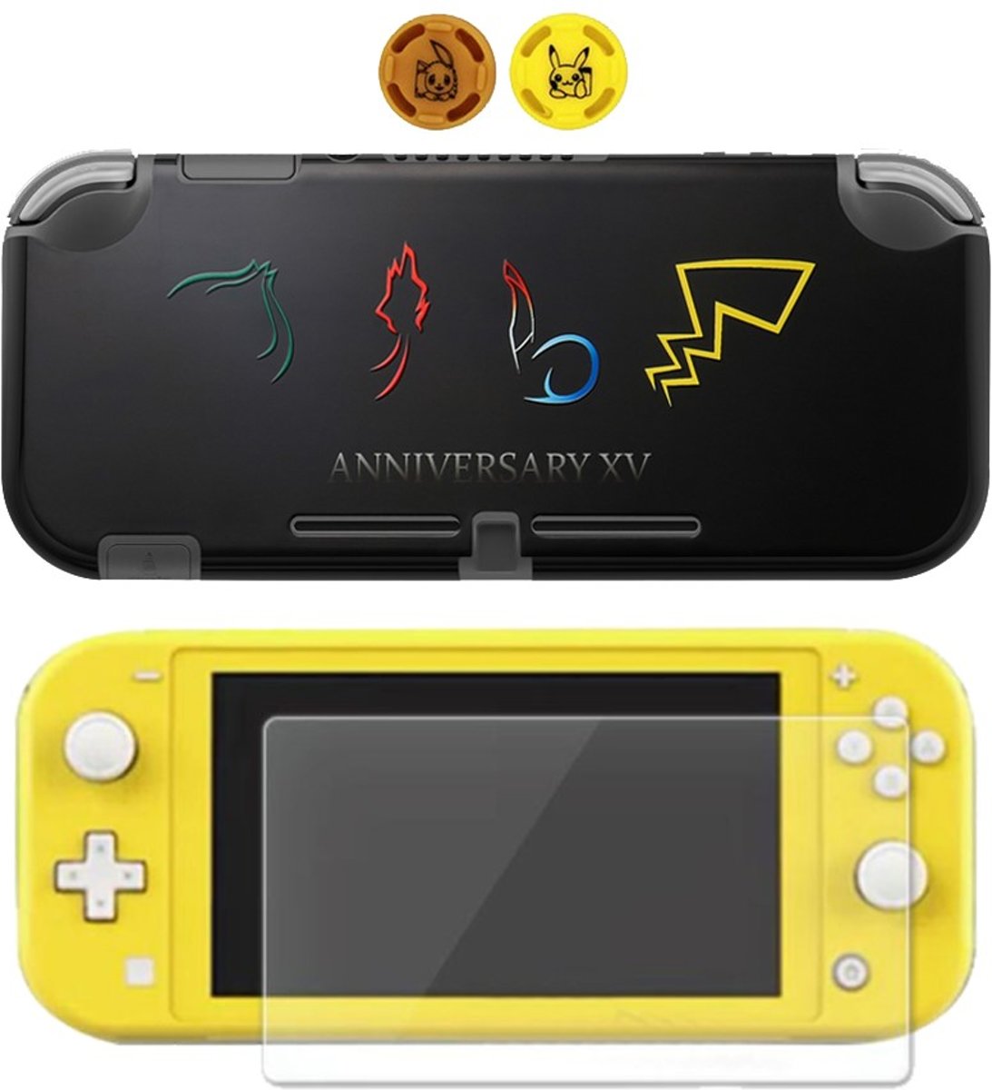 Nintendo switch Lite beschermhoes Pokemon tails