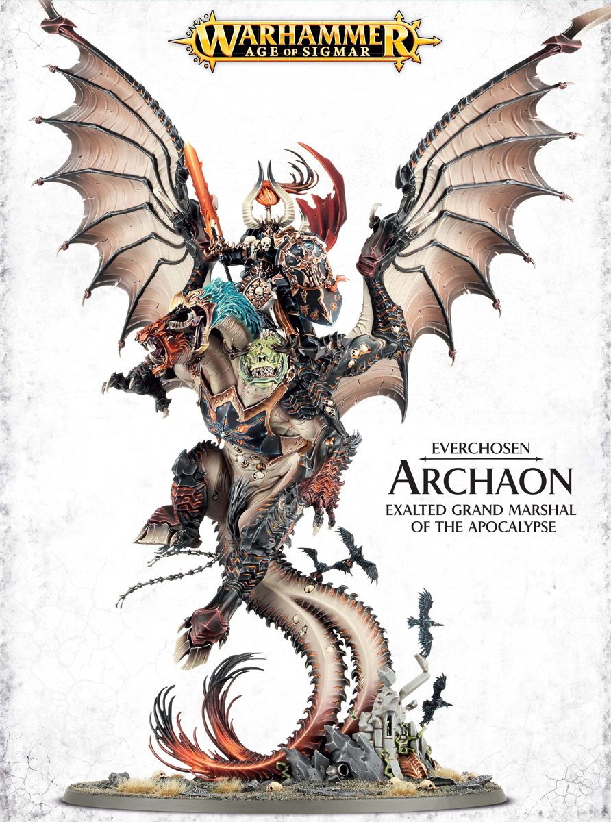 Age of Sigmar - Everchosen Archaon Exalted Grand Marshal of the Apocalypse