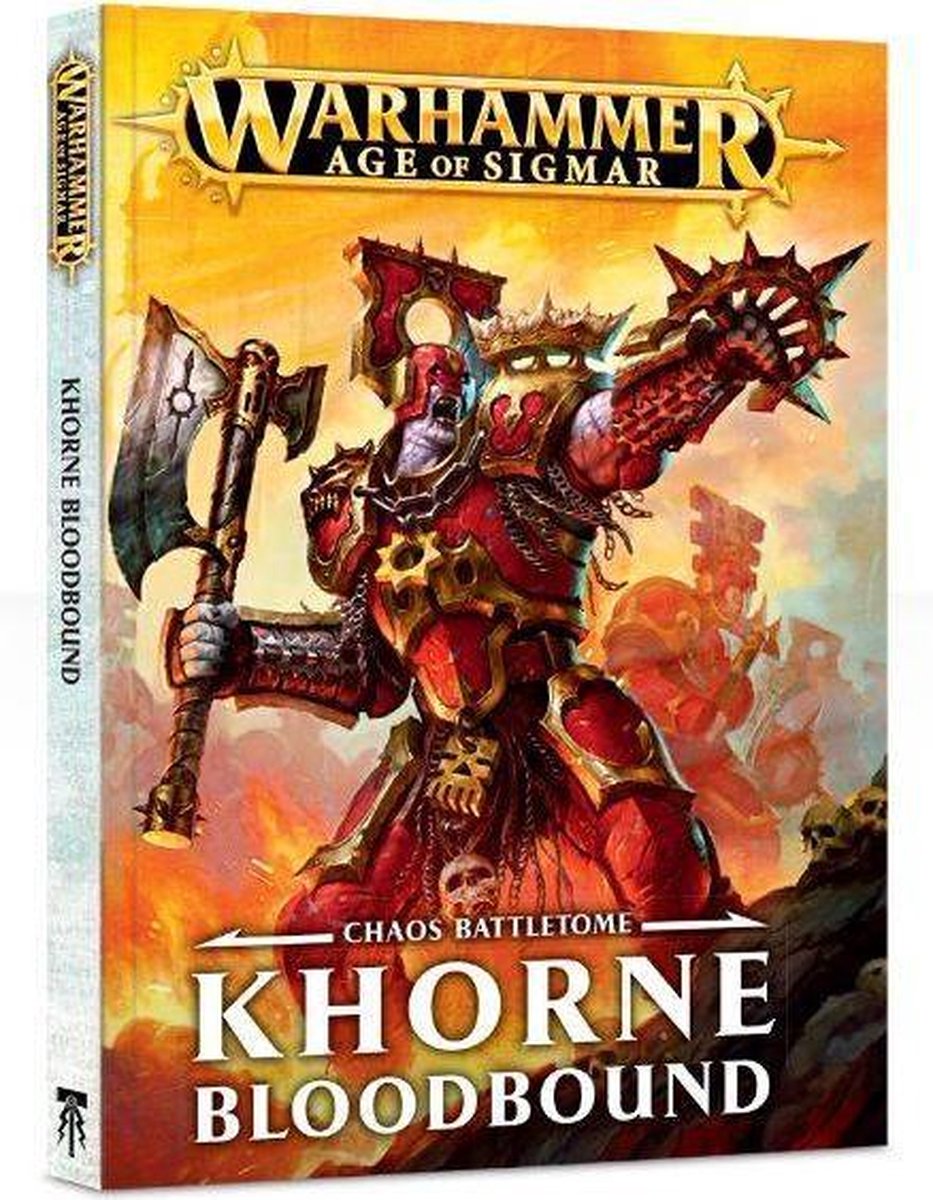 Age of Sigmar 2nd Edition Rulebook Chaos Battletome: Khorne Bloodbound (HC)