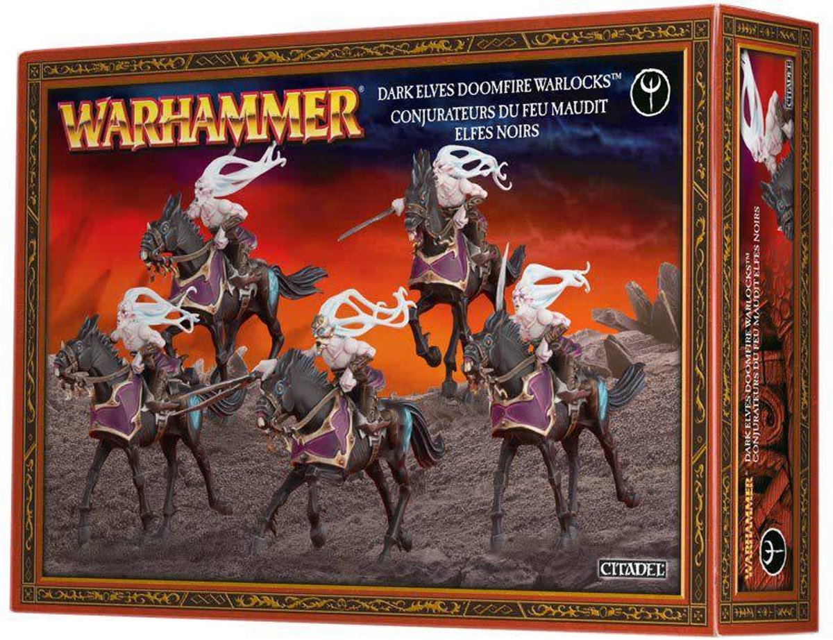 Age of Sigmar Aelves Daughters of Khaine/Shadowblades: Dark Riders/Doomfire Warlocks