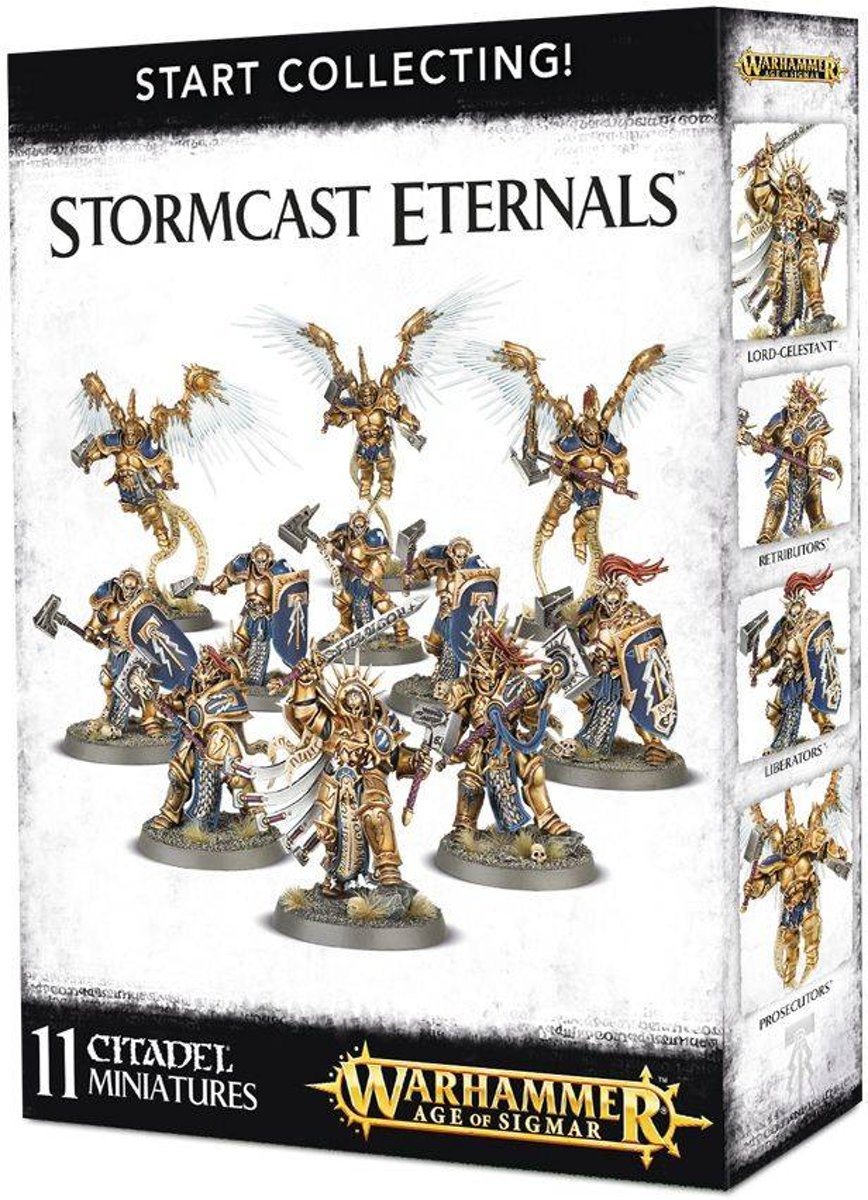 Age of Sigmar Celestials Stormcast Eternals Start Collecting Set: Stormcast Eternals