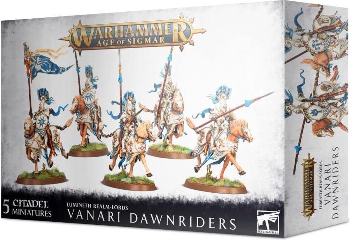 Age of Sigmar Lumineth Realm-Lords Vanari Dawnriders