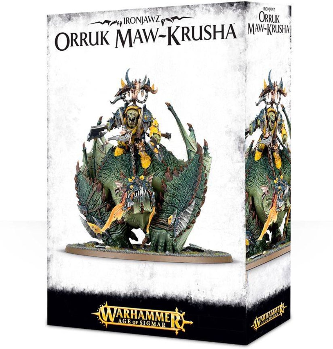 Age of Sigmar Orruks Ironjawz: Gordrakk, Fist of Gork/Megaboss on Maw-Krusha