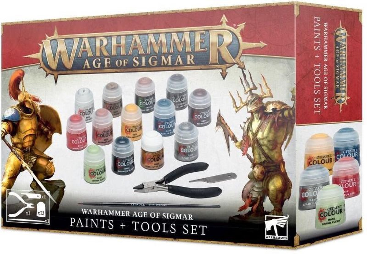 Age of Sigmar: Paint + Tools