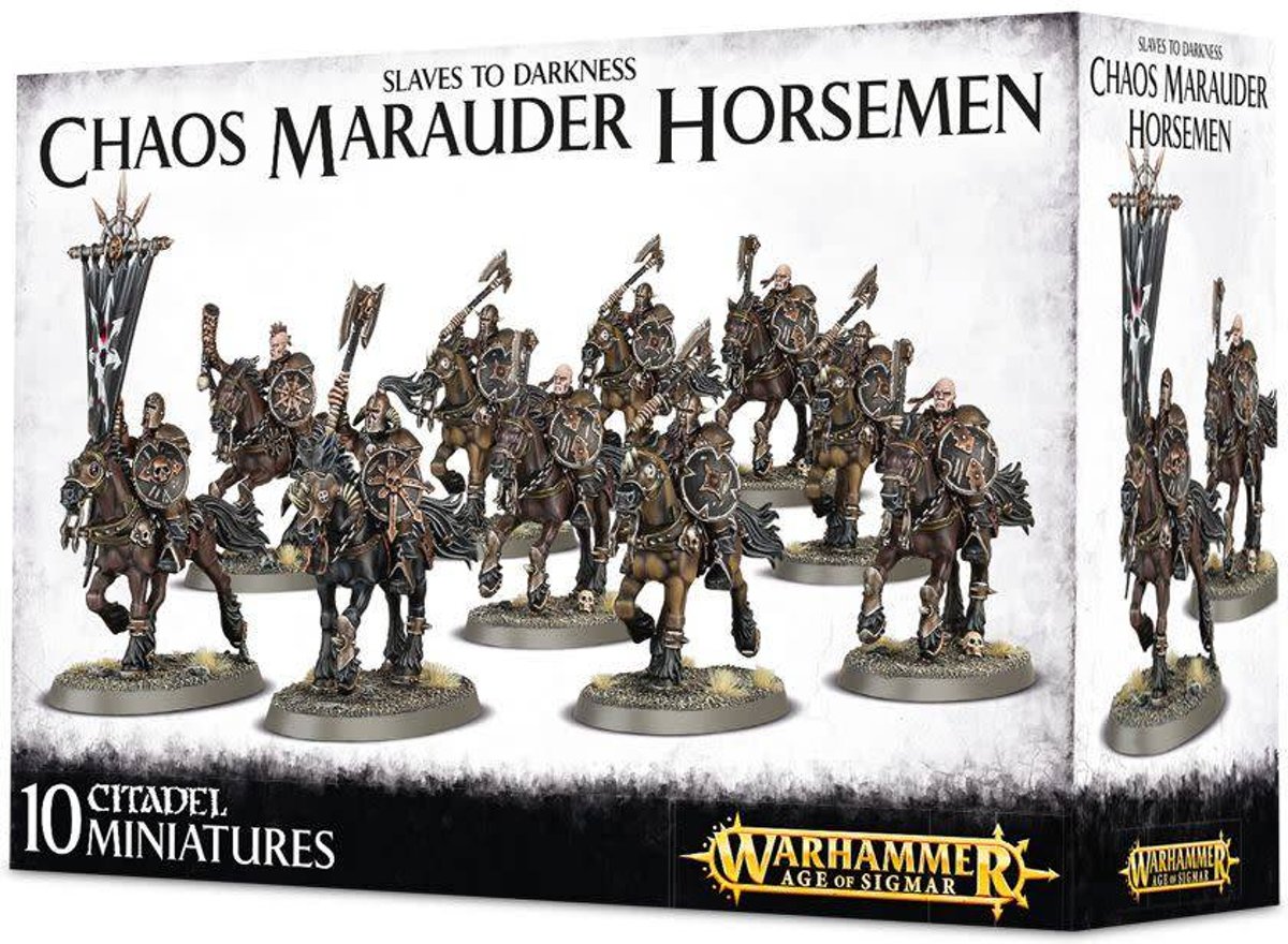 Age of Sigmar Slaves to Darkness: Chaos Marauder Horsemen