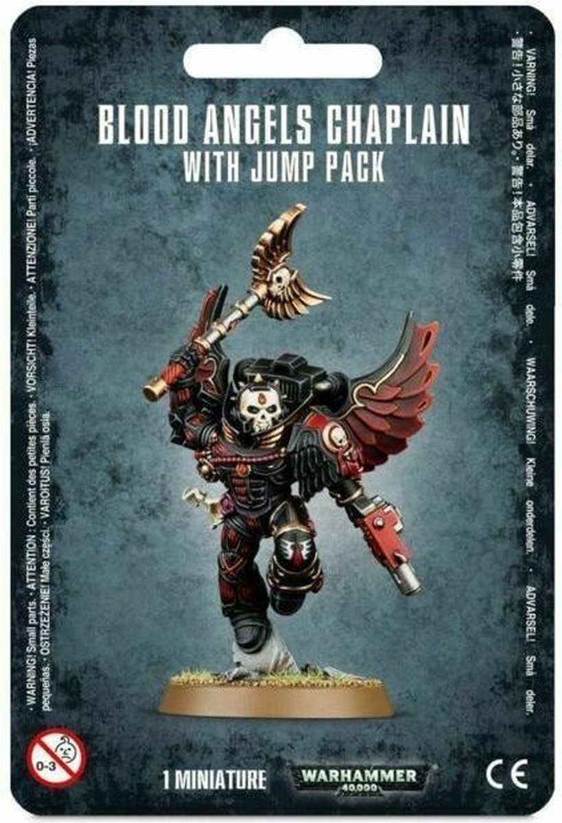 Blood Angels Chaplain with Jump Pack