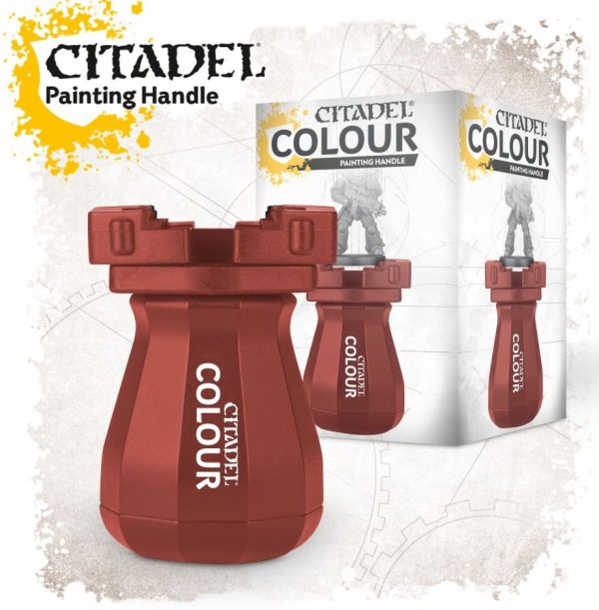 Citadel Painting Handle Red - 66-18