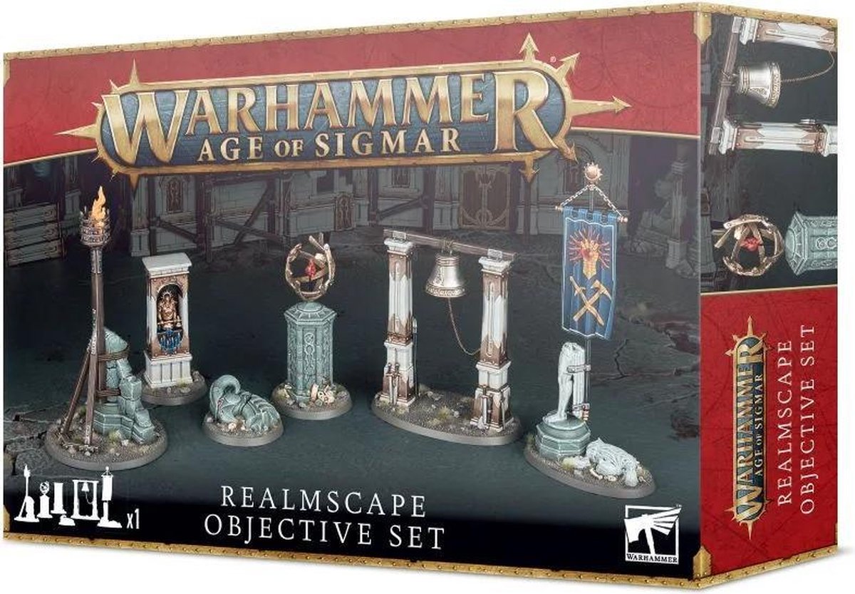 Games Workshop AGE OF SIGMAR: REALMSCAPE OBJECTIVE SET