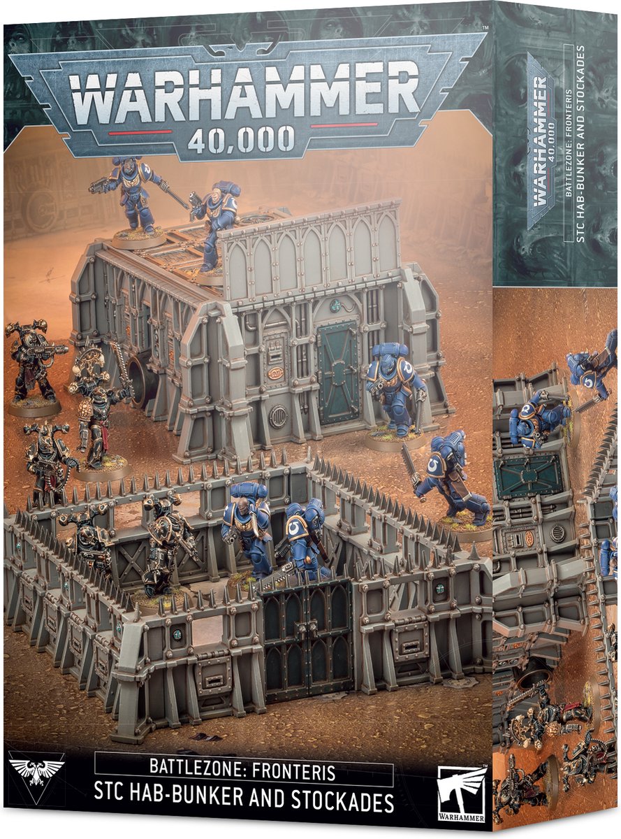 Games Workshop Battlezone Fronteris: STC Hab-Bunker & Stockades