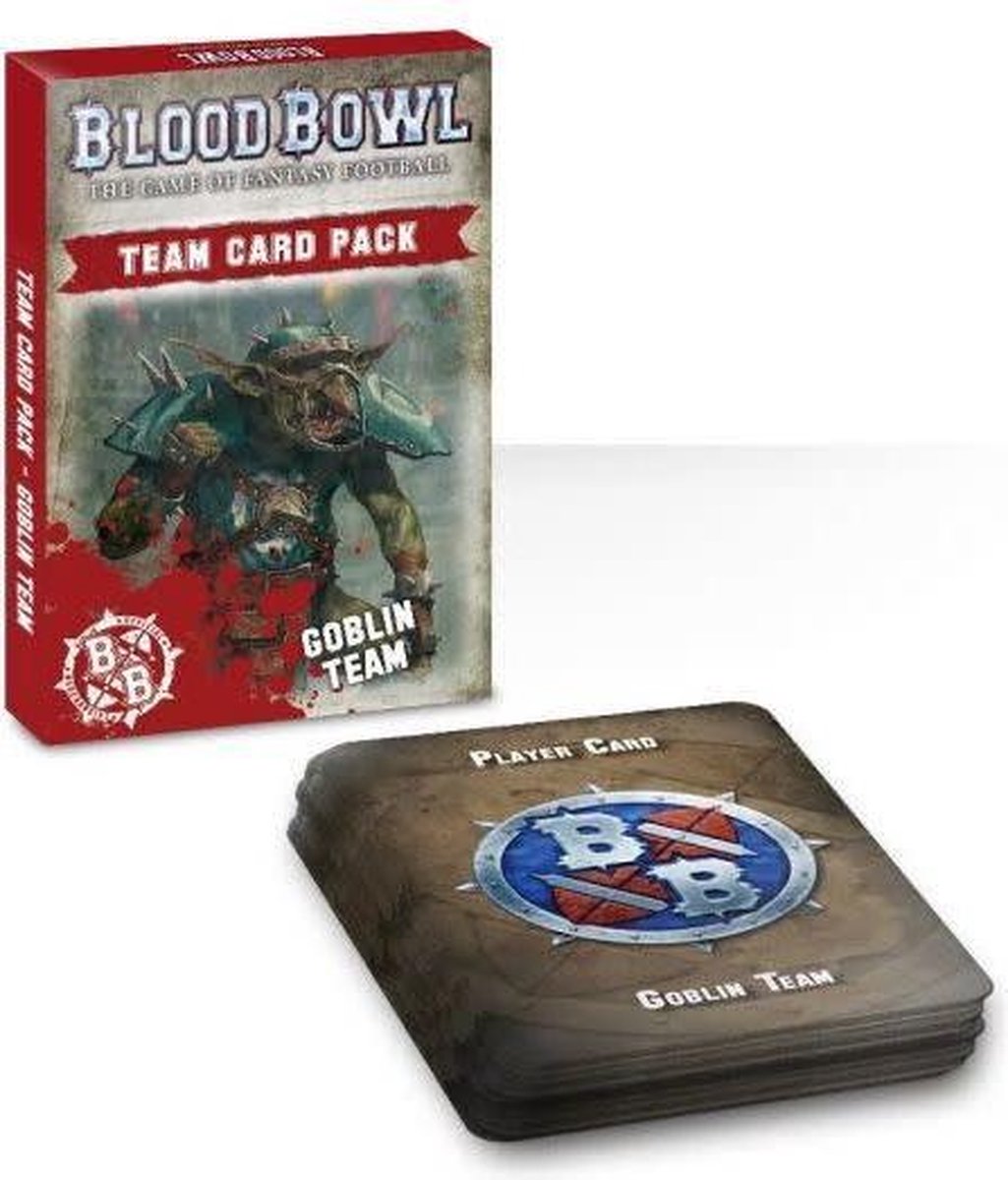 Games Workshop Blood Bowl Goblin Team Card Pack