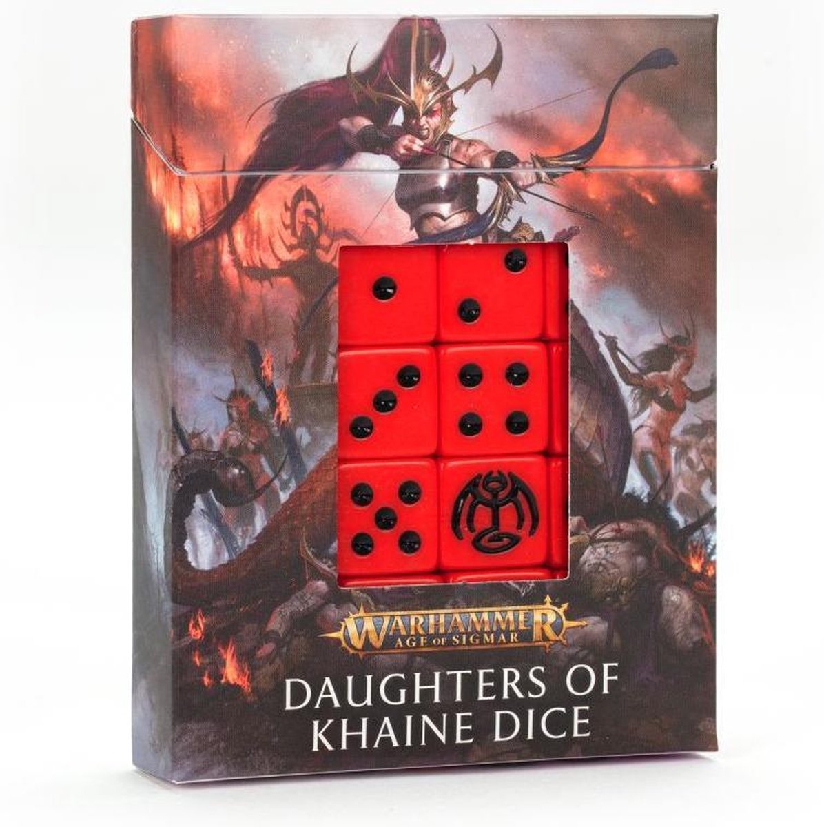 Games Workshop DAUGHTERS OF KHAINE DICE SET