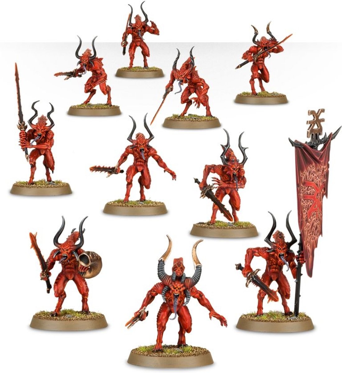   Daemons Of Khorne Bloodletters Volwassenen en kinderen Verzamelfiguur