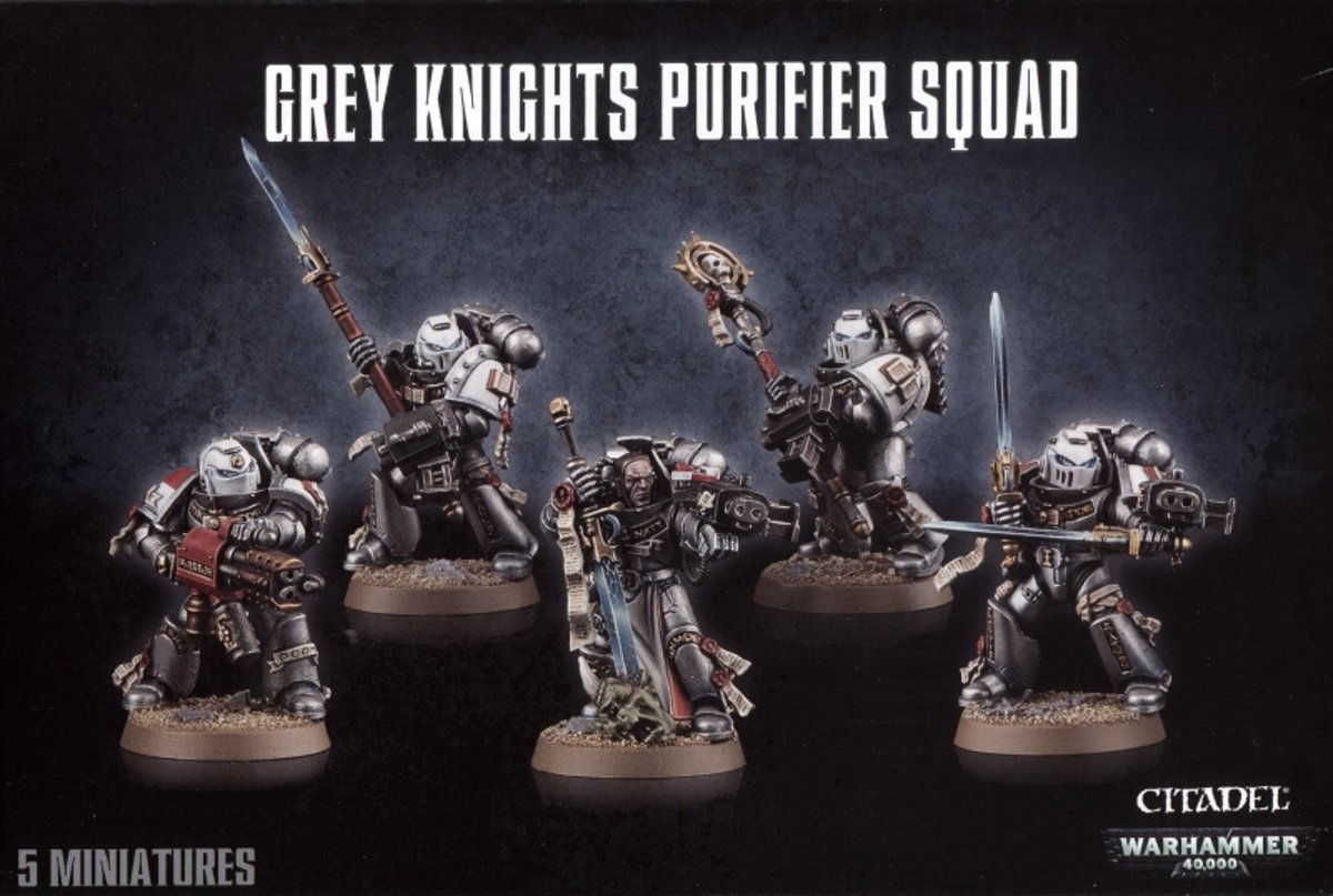 Games Workshop Grey Knights Purifier Squad