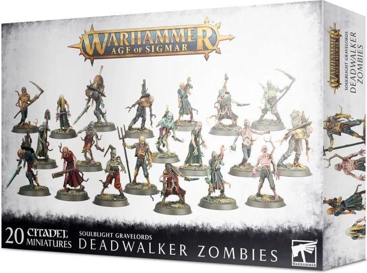 Games Workshop S/BLIGHT GRAVELORDS: DEADWALKER ZOMBIES 91-07