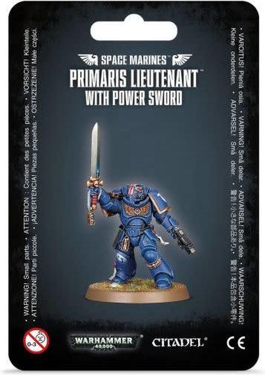 Games Workshop S/M Primaris Lieutenant With Power Sword