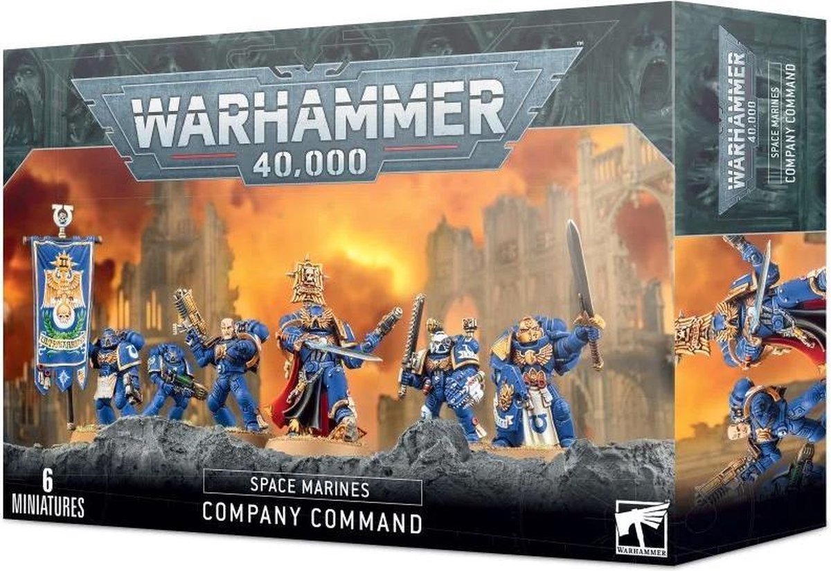 Games Workshop SPACE MARINES COMPANY COMMAND