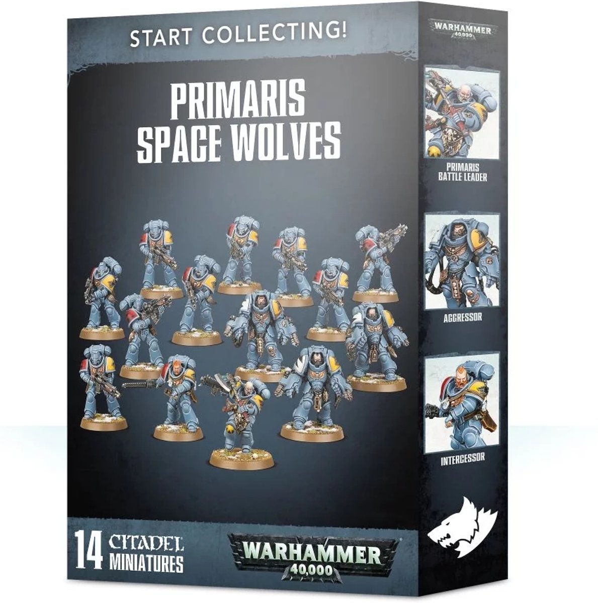 Games Workshop Start Collecting! Primaris Space Wolves Verzamelfiguur Volwassenen en kinderen