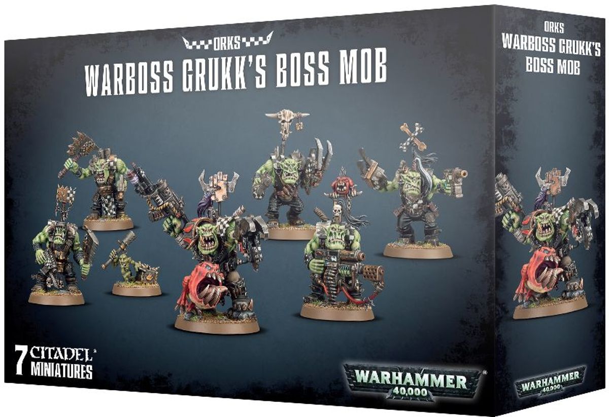 Orks - Ork Warboss Grukks Boss Mob