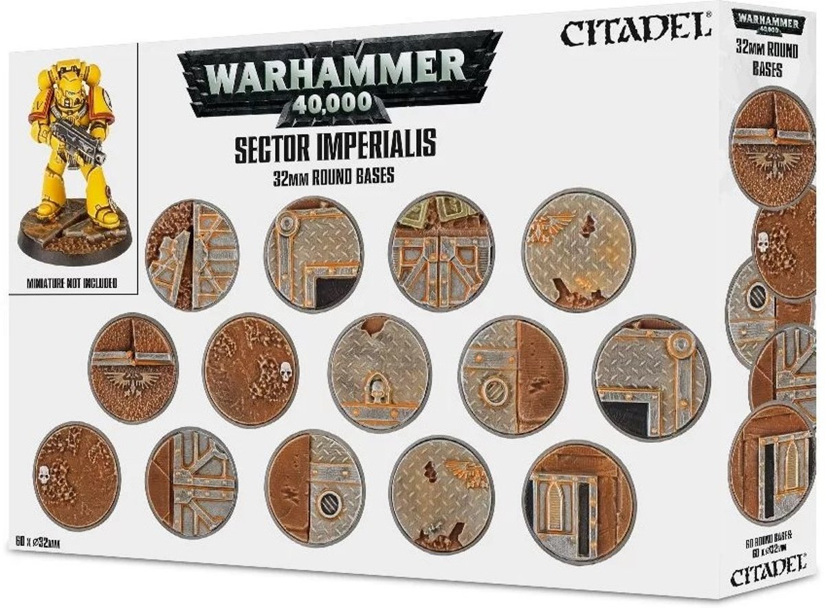 Sector Imperialis: 32Mm Round Bases