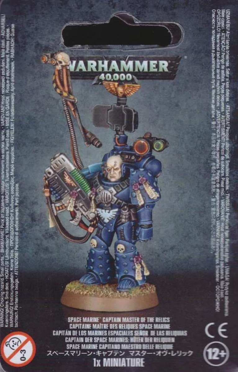 Space Marine Captain Master of Relics