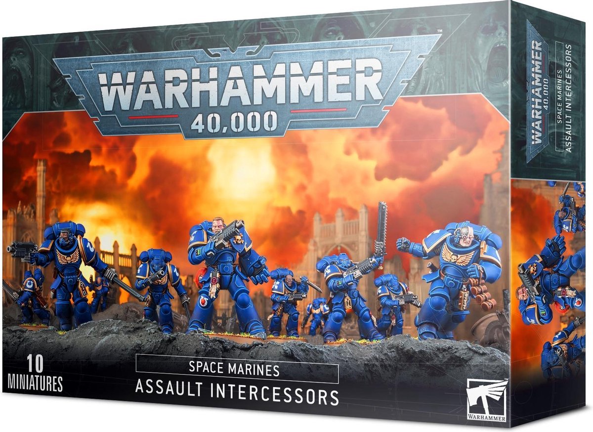 Space Marines Assault Intercessors