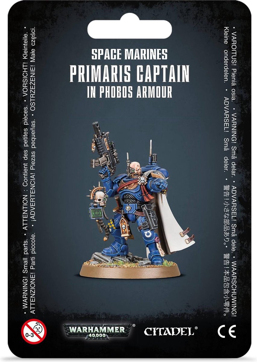 Space Marines Primaris Captain in Phobos Armour