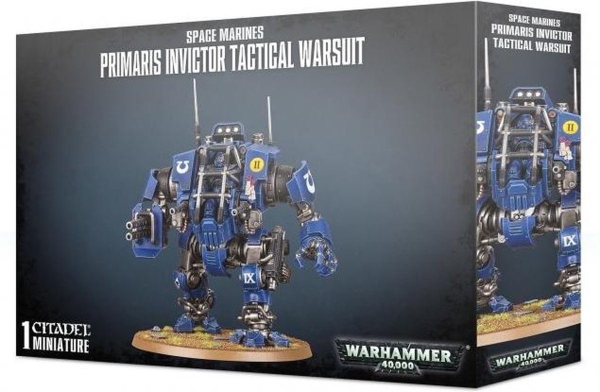 Space Marines Primaris Invictor Tactical Warsuit