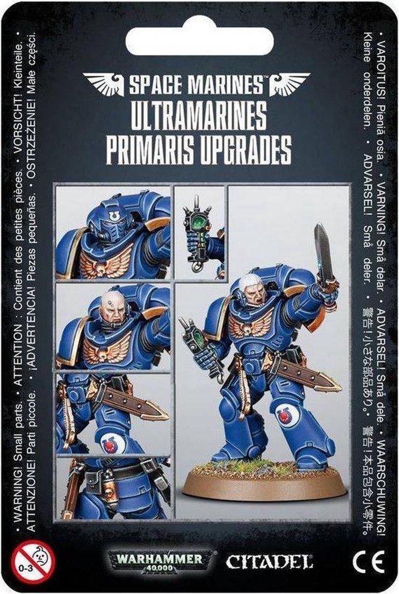 Space Marines Ultramarines Primaris Upgrades