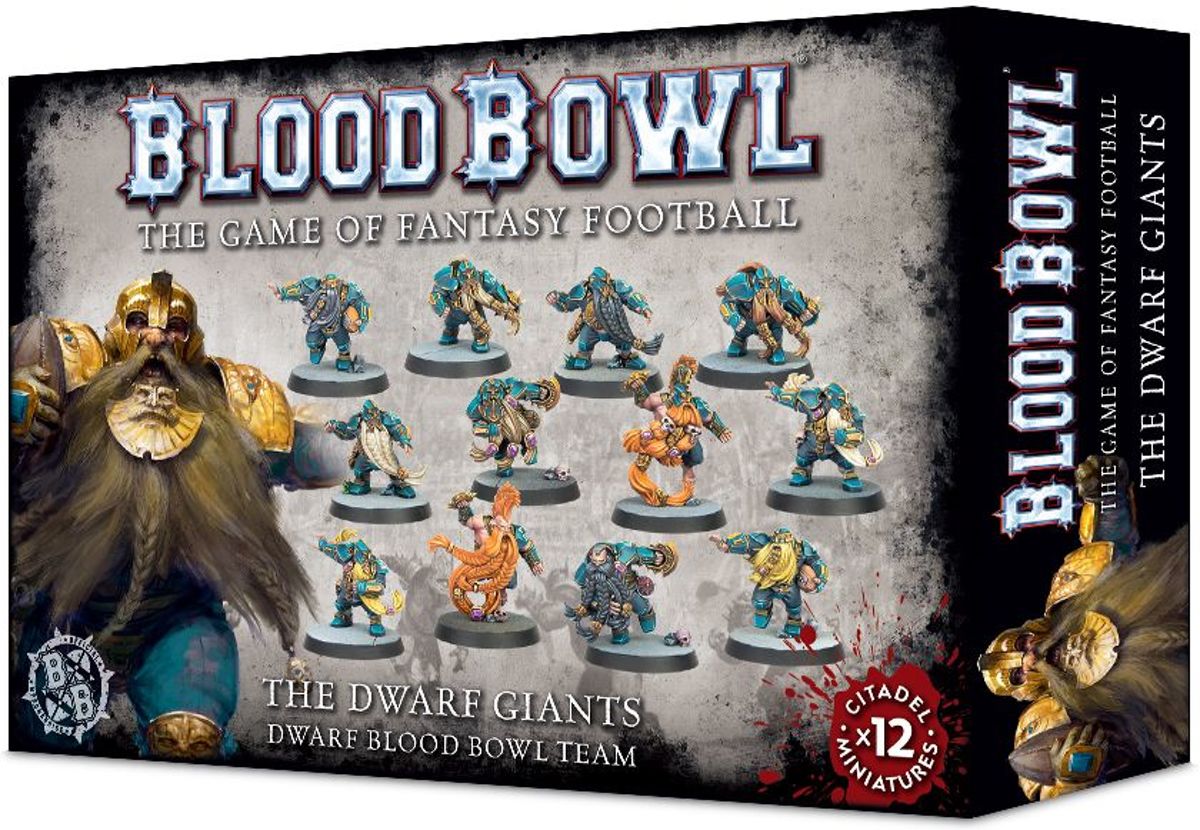 The Dwarf Giants Blood Bowl Team