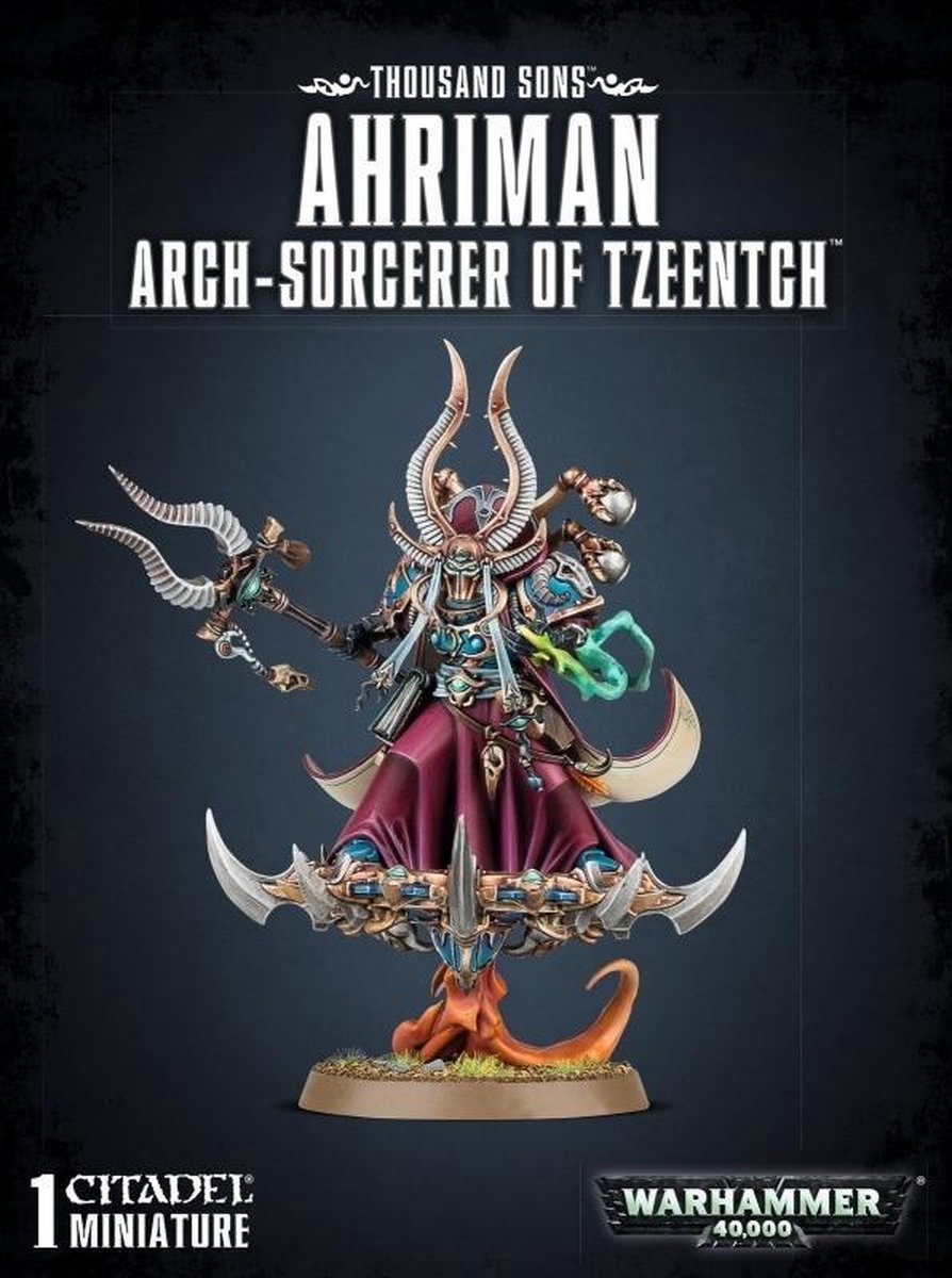 Thousand Sons Ahriman Arch-Sorceror of Tzeentch