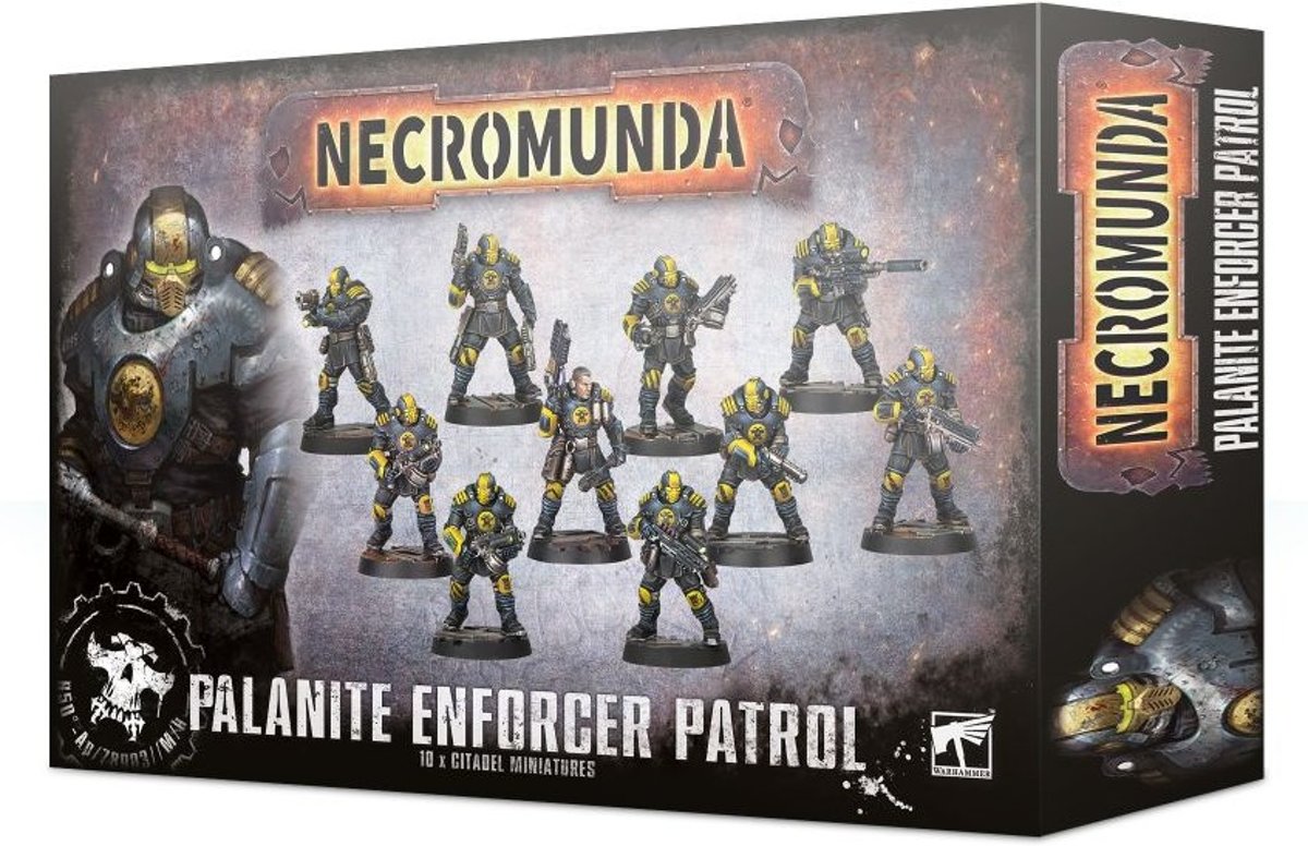 Warhammer - Necromunda - Palanite Enforcer Patrol -300-45-