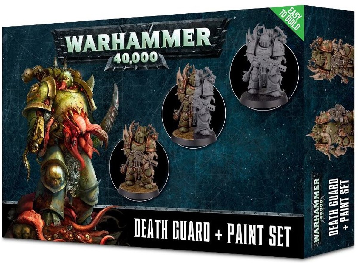 Warhammer: 40,000 - Death Guard + Paint Set