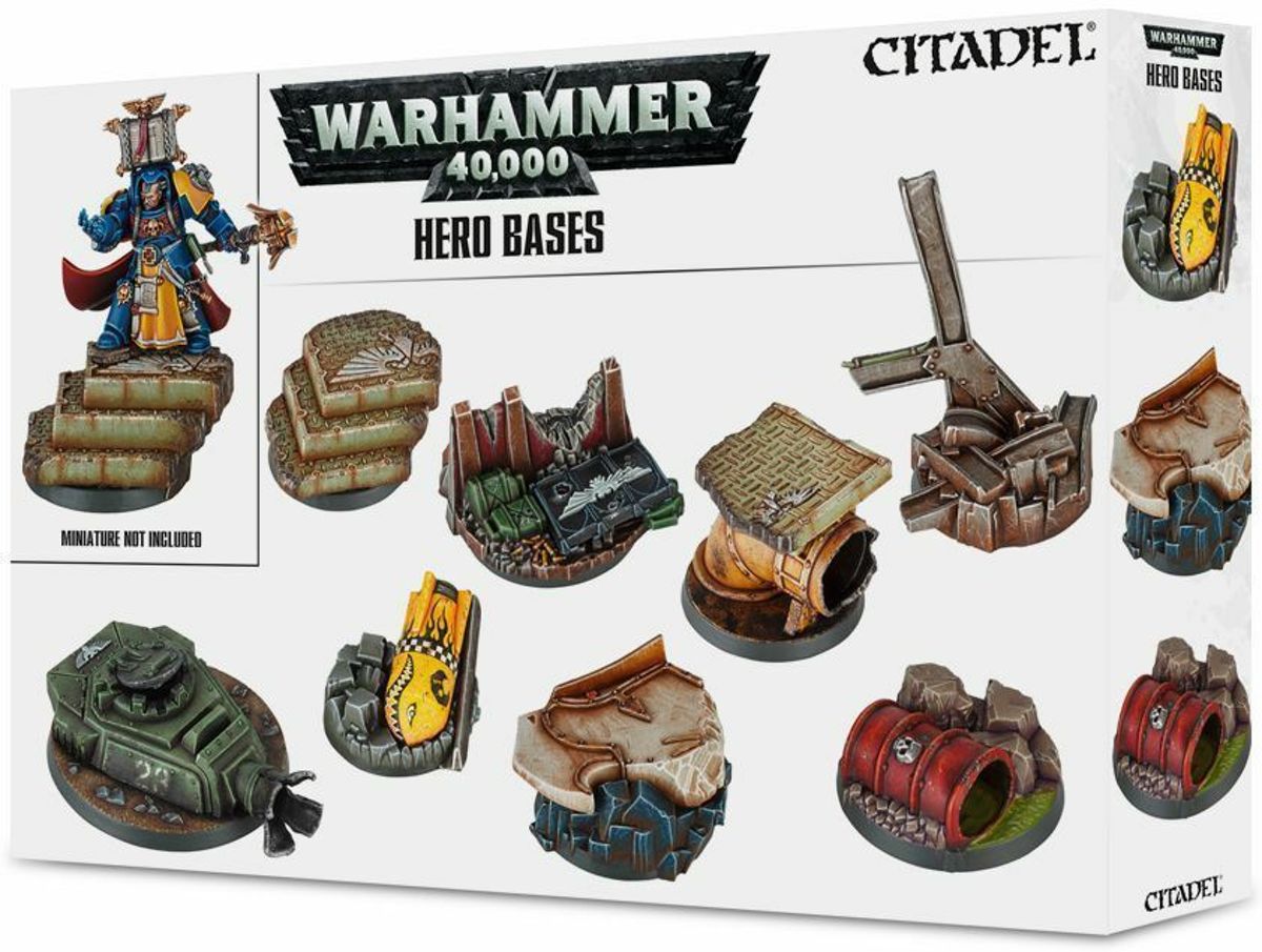 Warhammer 40,000 - Hero Bases