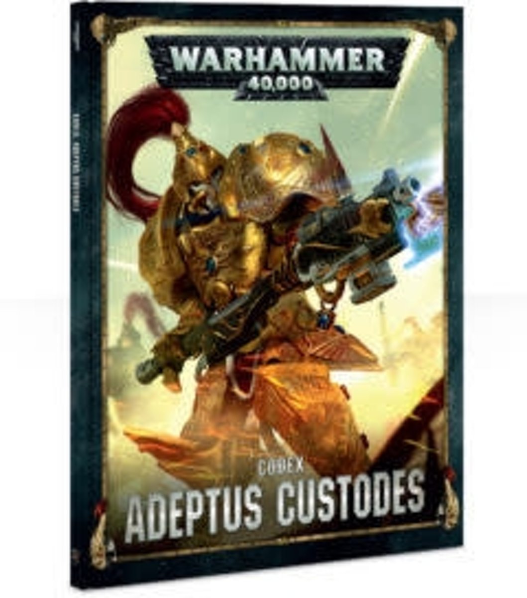 Warhammer 40,000 8th Edition Rulebook Imperium Codex: Adeptus Custodes (HC)