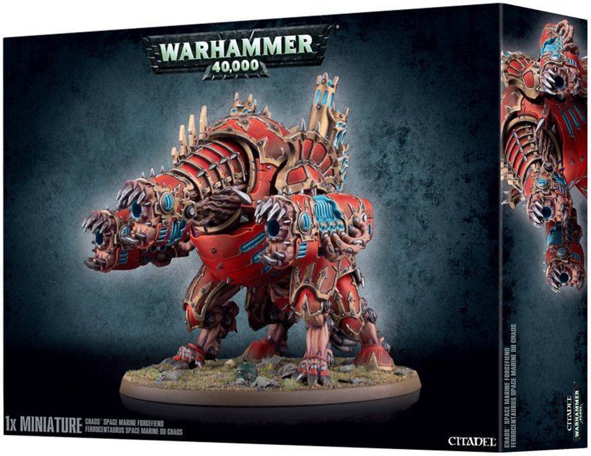 Warhammer 40,000 Chaos Heretic Astartes Chaos Space Marines: Forgefiend/Maulerfiend