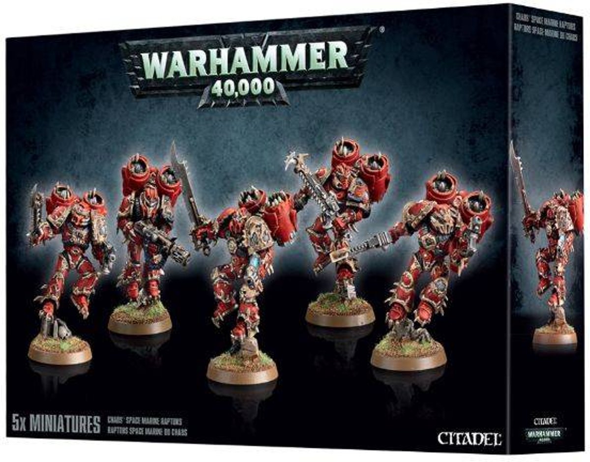 Warhammer 40,000 Chaos Heretic Astartes Chaos Space Marines: Raptors/Warp Talons