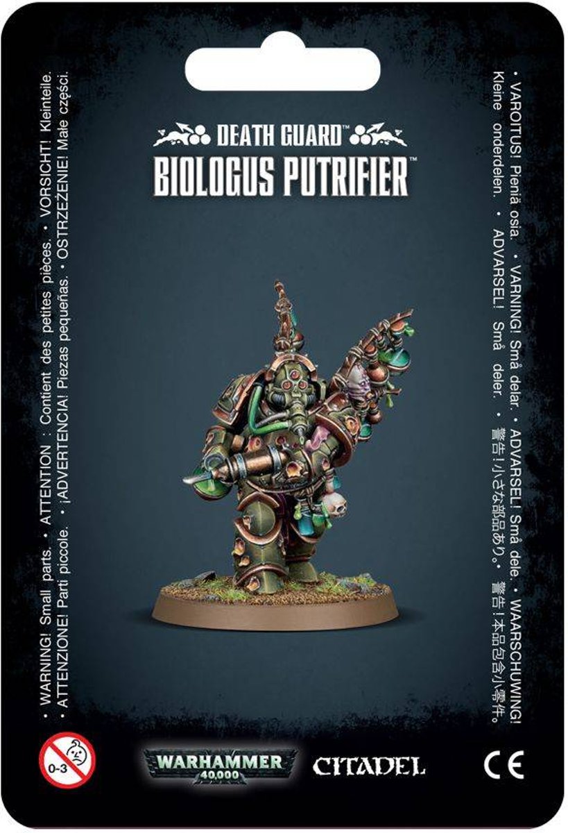 Warhammer 40,000 Chaos Heretic Astartes Death Guard: Biologus Putrifier