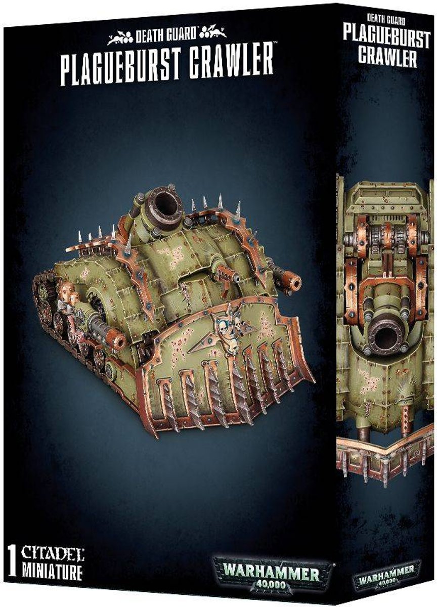 Warhammer 40,000 Chaos Heretic Astartes Death Guard: Plagueburst Crawler