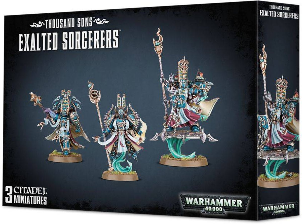 Warhammer 40,000 Chaos Heretic Astartes Thousand Sons: Exalted Sorcerers