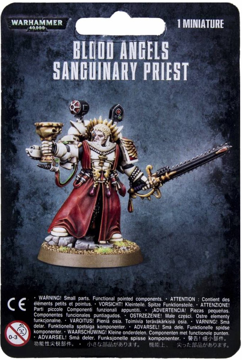 Warhammer 40,000 Imperium Adeptus Astartes Blood Angels: Sanguinary Priest