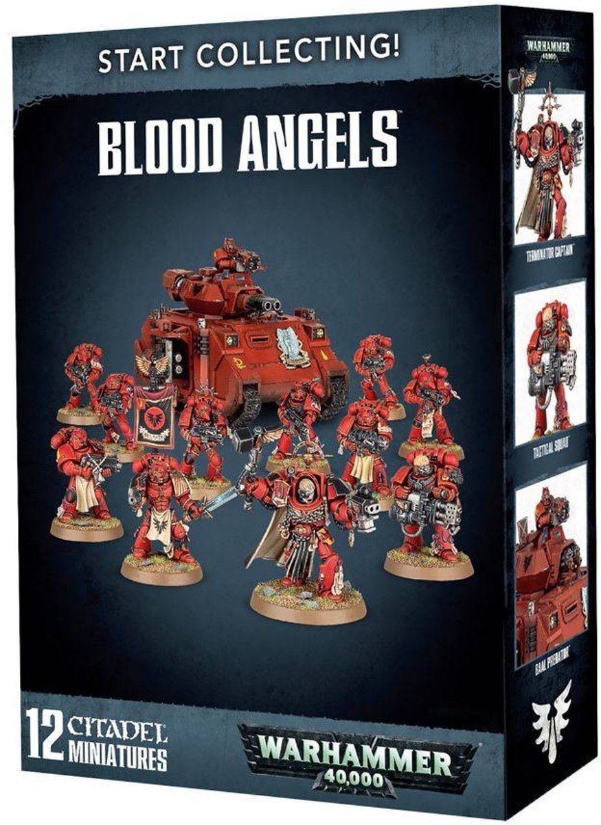 Warhammer 40,000 Imperium Adeptus Astartes Blood Angels Start Collecting Set