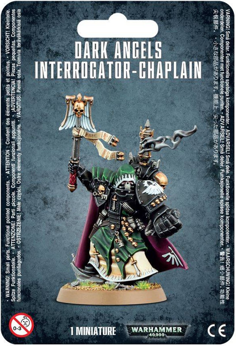 Warhammer 40,000 Imperium Adeptus Astartes Dark Angels: Interrogator-Chaplain