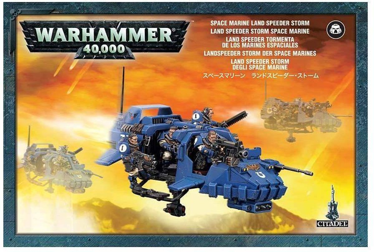 Warhammer 40,000 Imperium Adeptus Astartes Space Marines: Land Speeder Storm