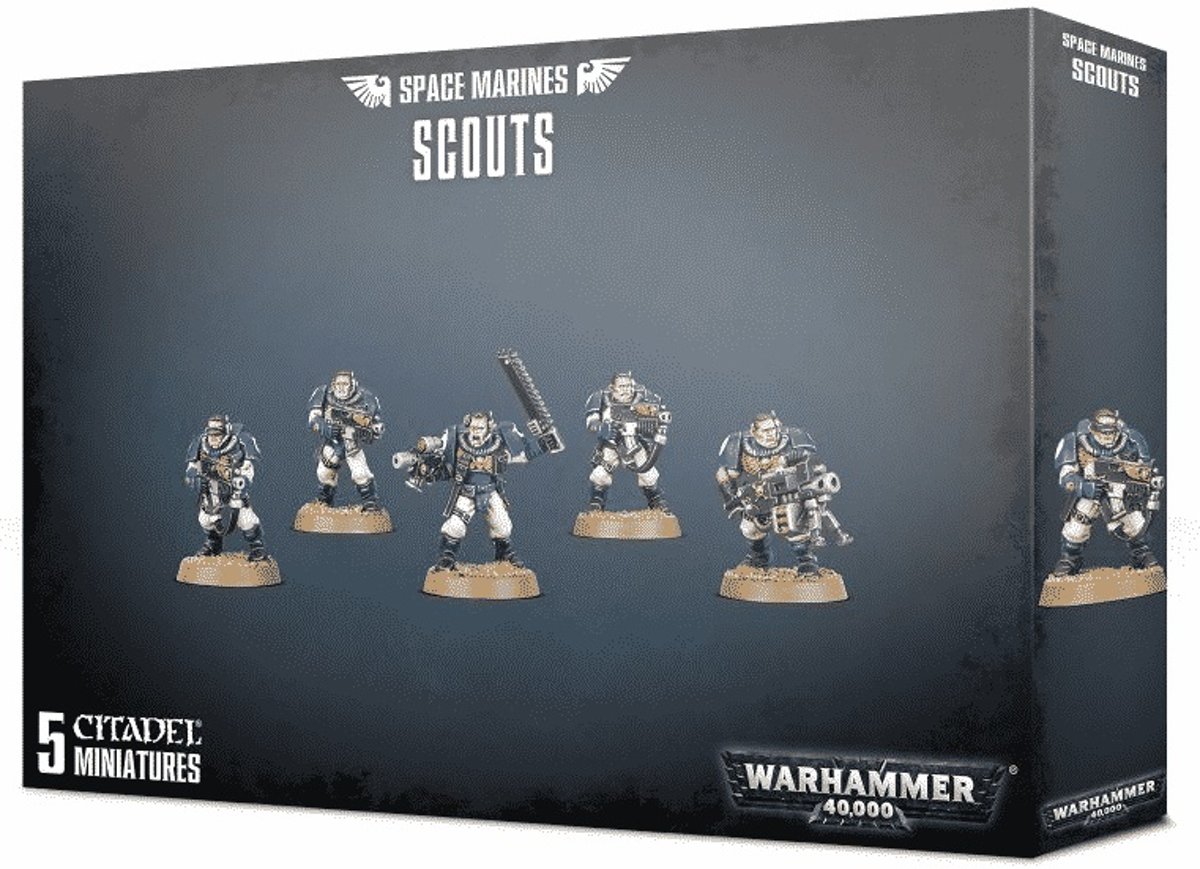 Warhammer 40,000 Imperium Adeptus Astartes Space Marines: Scout Squad