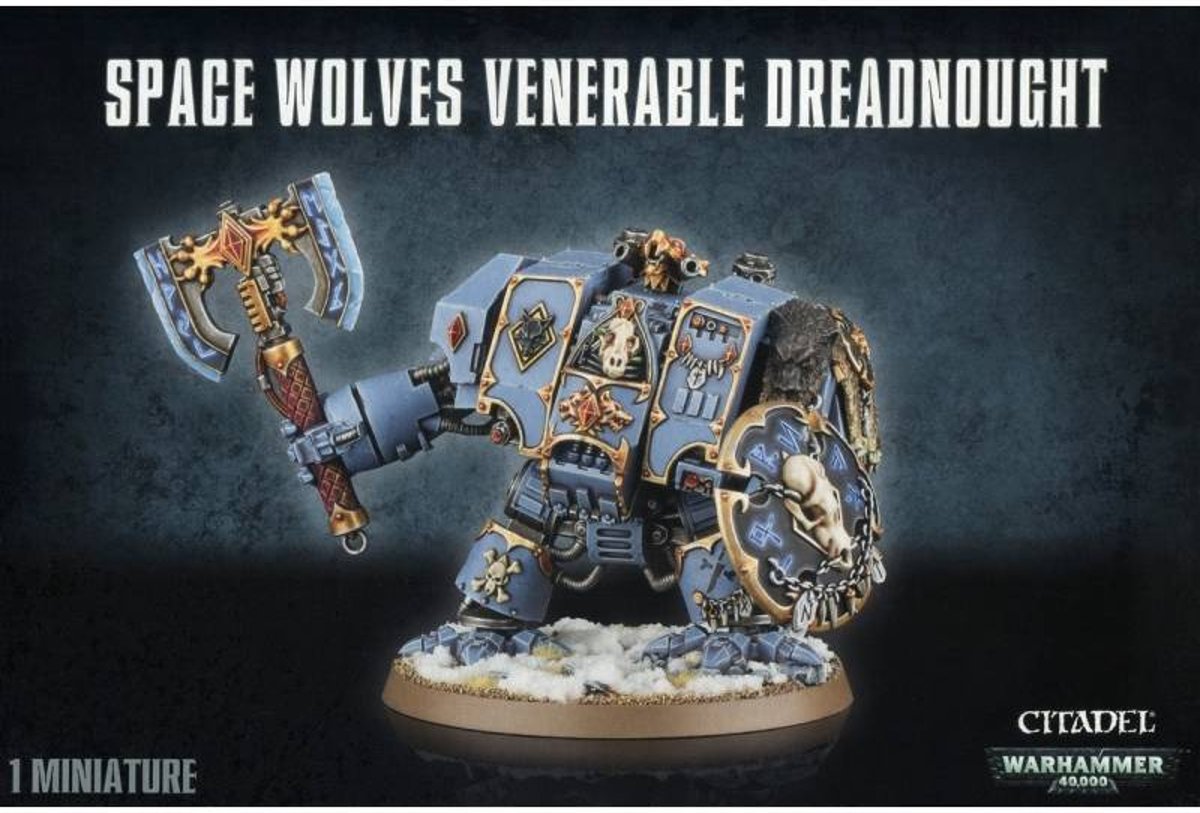 Warhammer 40,000 Imperium Adeptus Astartes Space Wolves: Venerable Dreadnought