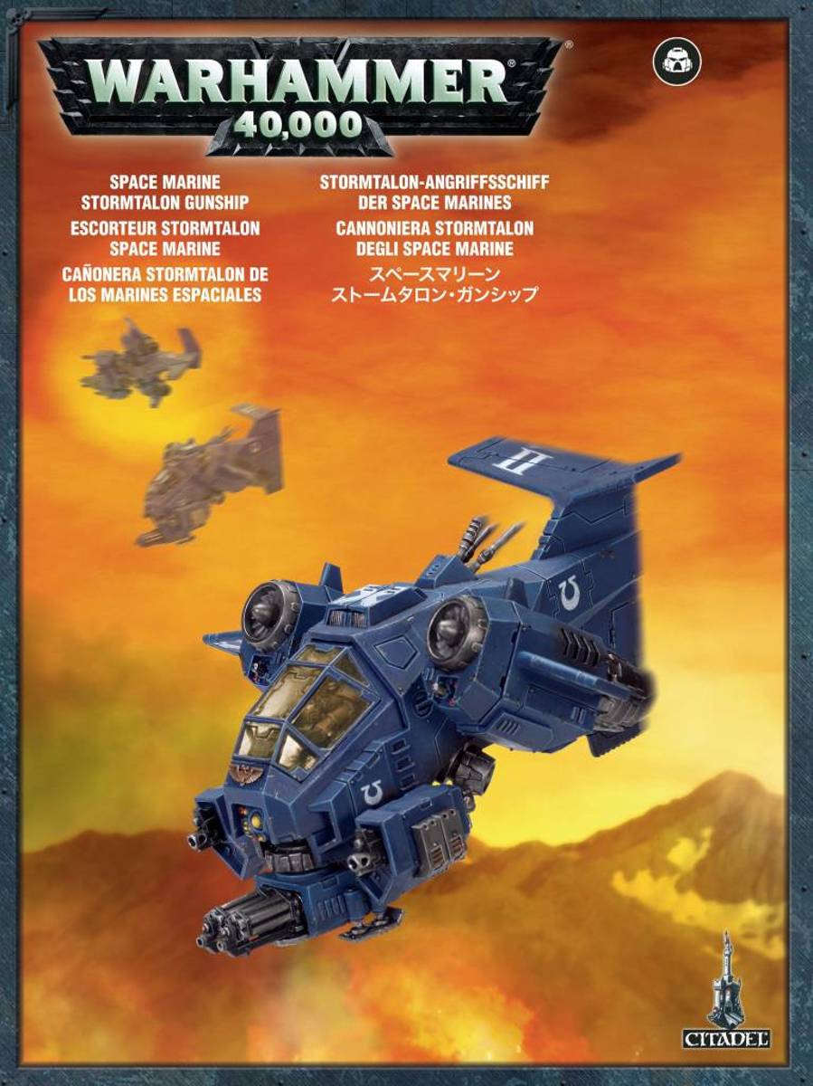 Warhammer 40,000: Space Marine Stormtalon Gunship