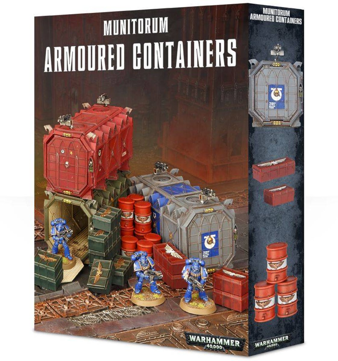 Warhammer 40,000 Terrain: Munitorium Armoured Containers