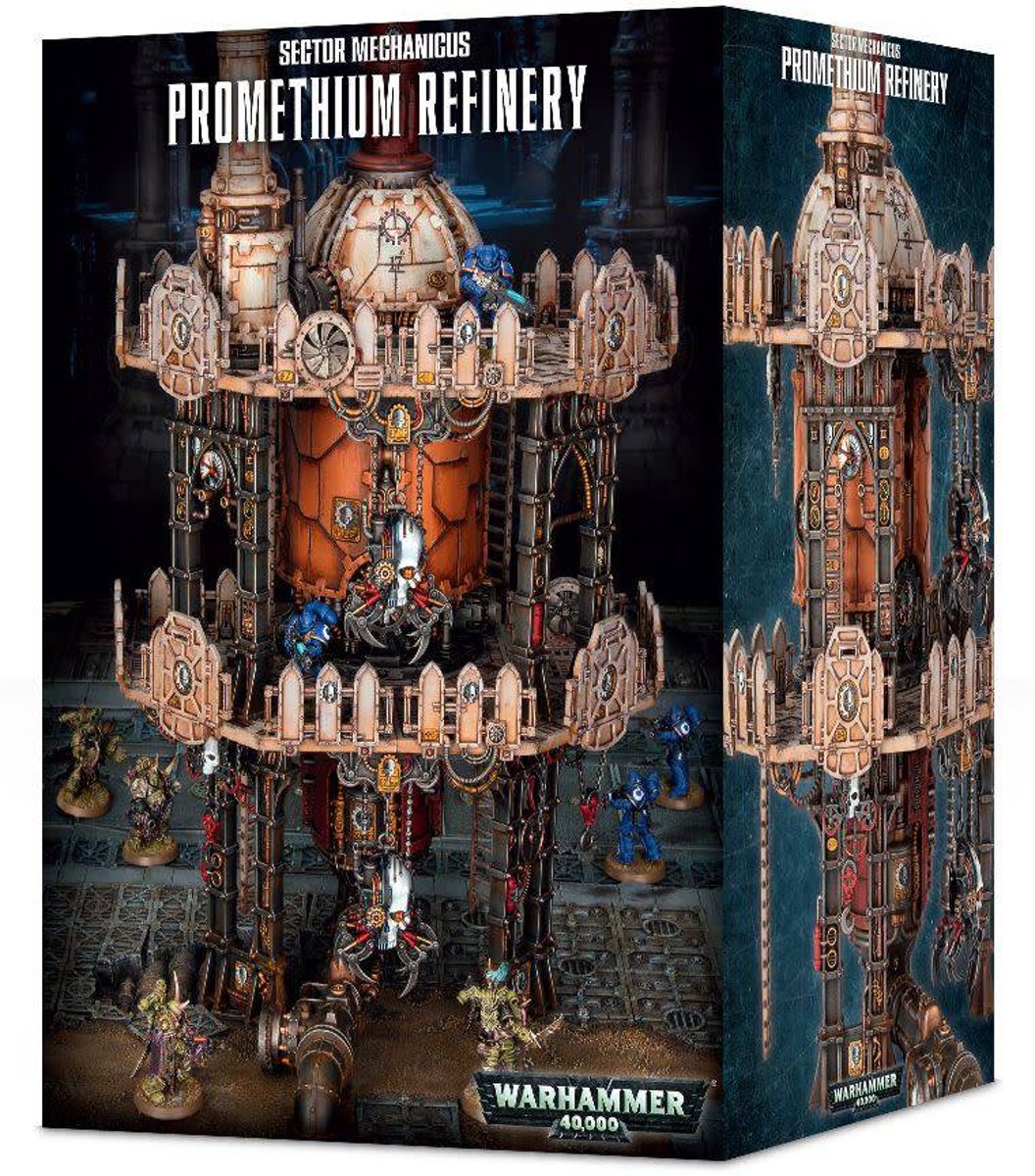 Warhammer 40,000 Terrain: Sector Mechanicus - Promethium Refinery