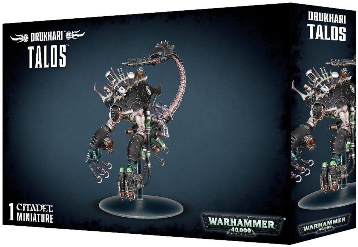 Warhammer 40,000 Xenos Aeldari Drukhari: Cronos Parasite Engine/Talos Pain Engine