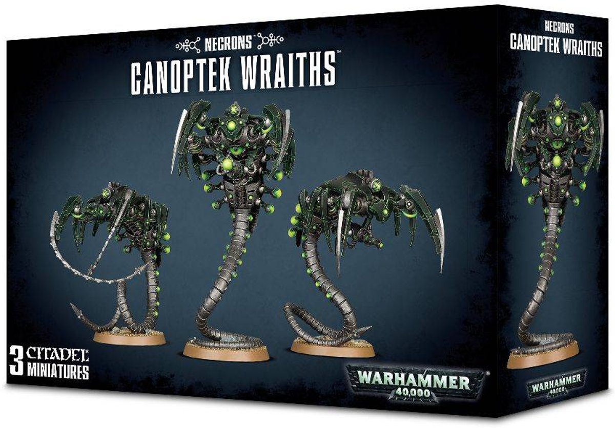 Warhammer 40,000 Xenos Necrons: Canoptek Wraiths